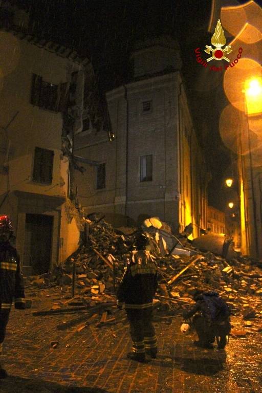 La notte del terremoto a Camerino