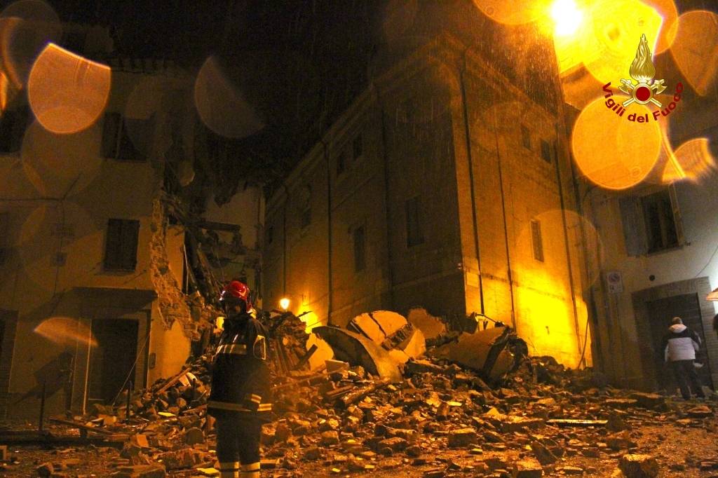 La notte del terremoto a Camerino