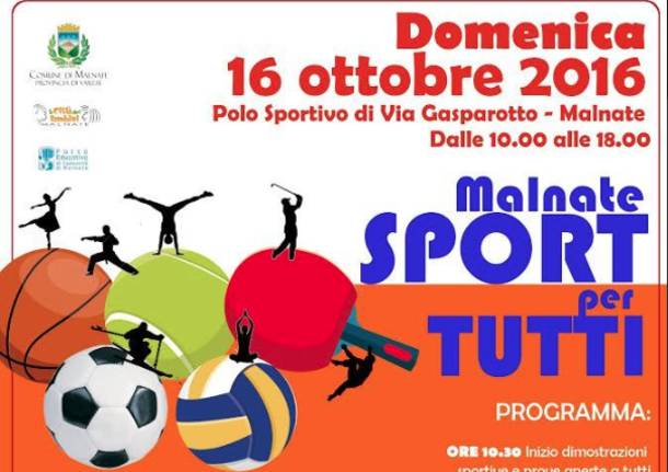 malnate sport per tutti