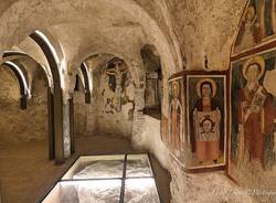 Nella cripta del Sacro Monte