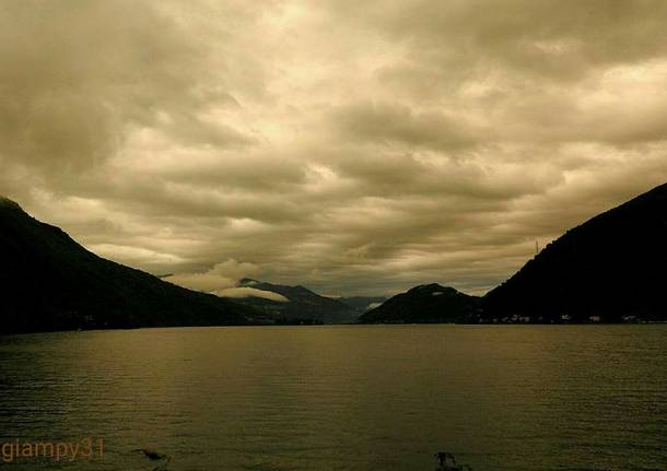 Nuvole sul Ceresio - foto di Gianpietro Toniolo