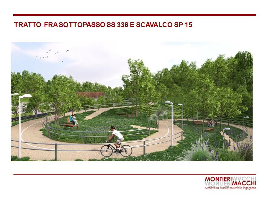 Pista ciclabile Cardano Malpensa