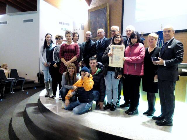 PREMIO A ANTENNA GELTRUDE BEOLCHI CON P RE TE DR POZZI GIUSEPPE CAV CERIOTTI LA RESP DONNE UNCI MI CON DR VENANZI FRANCO