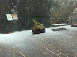 Prima neve al Campo dei Fiori (foto di Artur)