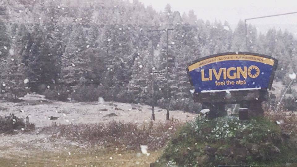 Prima neve di ottobre a Foppolo