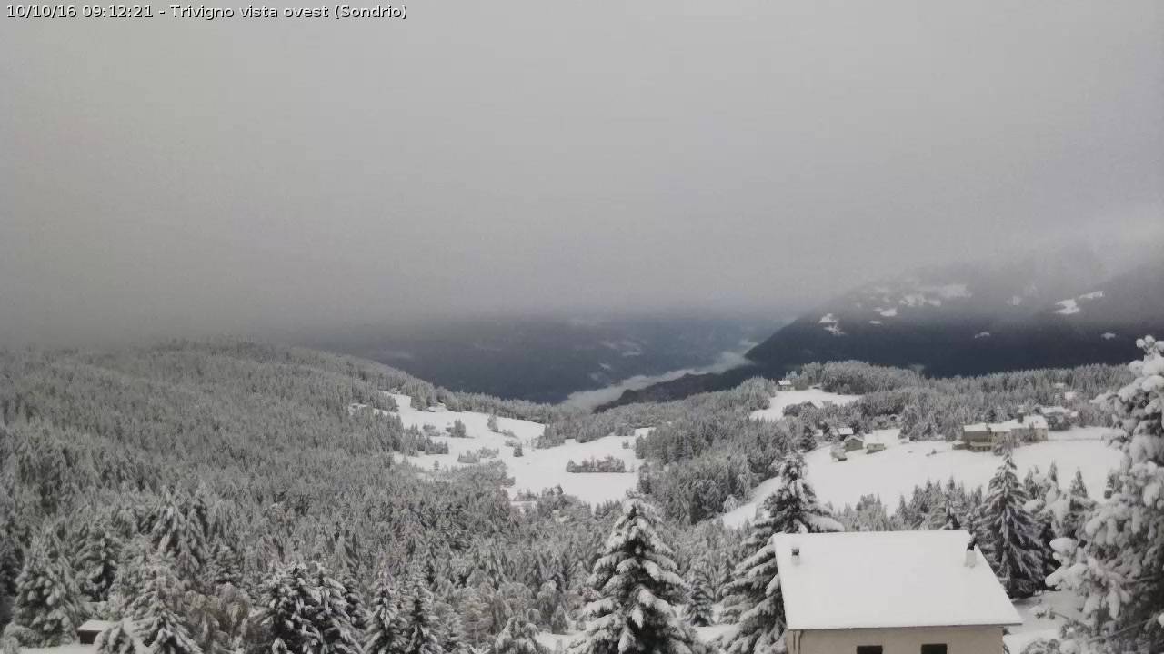 Prima neve di ottobre a Foppolo