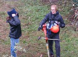 Studenti dell'Enaip in stage all'Eremo di Santa Caterina