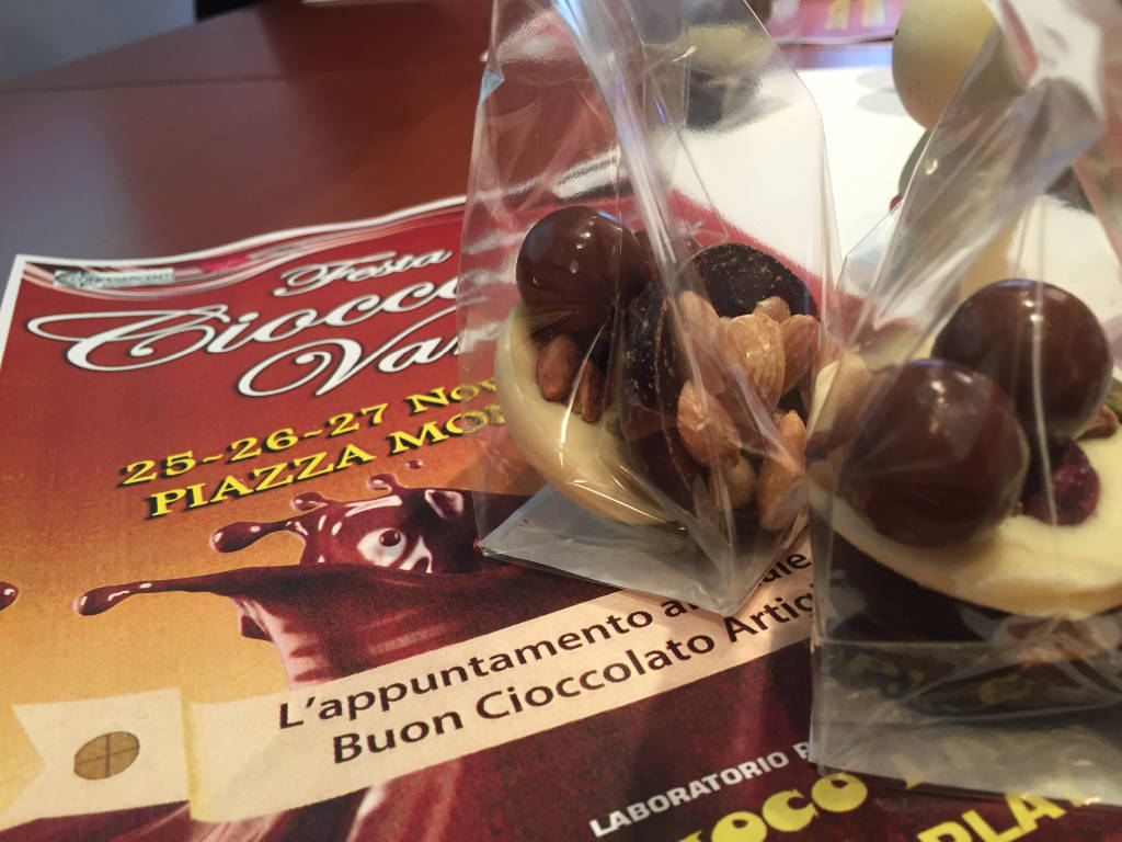 Arte  alla festa del cioccolato