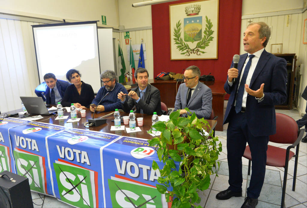 Il ministro Orlando a Malnate