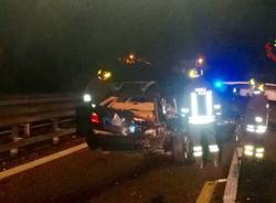 Incidente in A8 nella notte