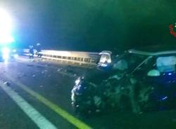 Incidente in A8 nella notte