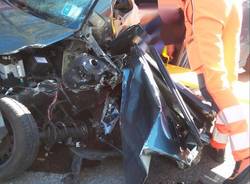 Incidente stradale a Cantello