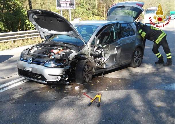 Incidente stradale a Cantello