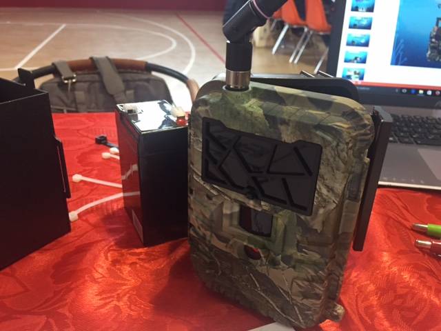 La fototrappola senza pile che si attiva col calore