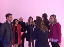 Il ministro Boschi a Villa Panza