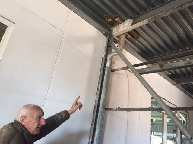 La stalattite alla Canottieri Gavirate