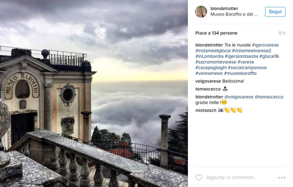 Instameet al Sacro Monte