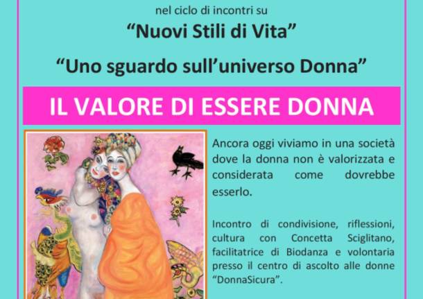 IL VALORE DI ESSERE DONNA