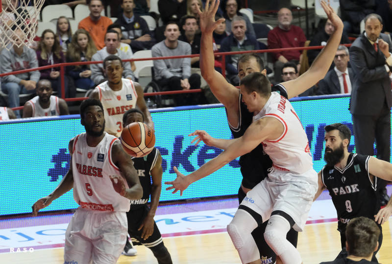Openjobmetis Varese - Paok Salonicco 70-75
