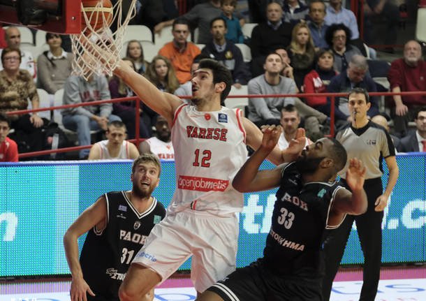 Openjobmetis Varese - Paok Salonicco 70-75