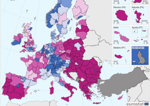 cartina d'europa 