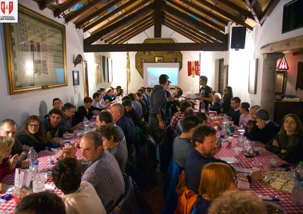 cena cai rifugio san magno novembre 2016