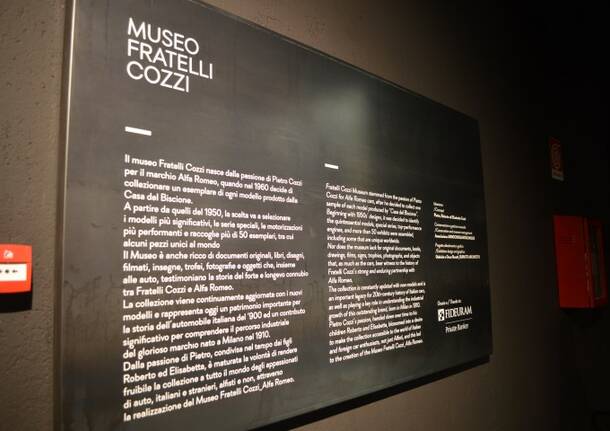 Il Museo Fratelli Cozzi _ Alfa Romeo si apre alle scuole