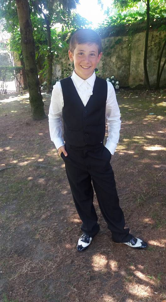 Filippo Cerra, 13 anni attore per Raphael Gualazzi 