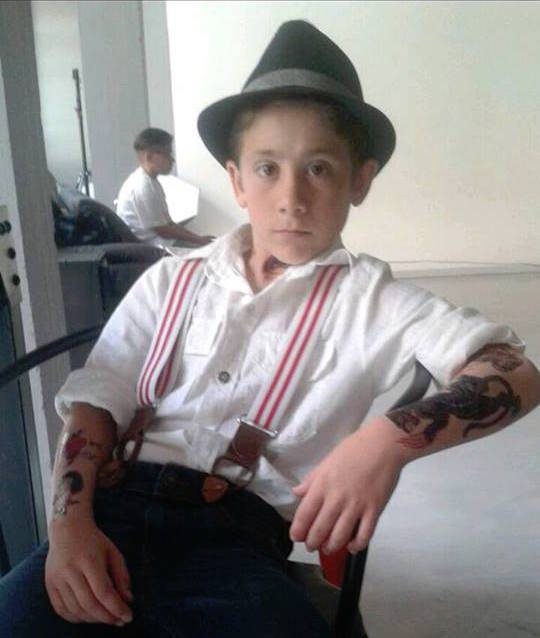 Filippo Cerra, 13 anni attore per Raphael Gualazzi 