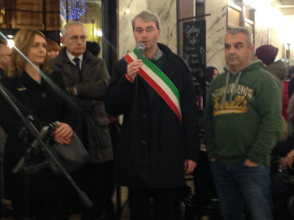 Galleria Manzoni illuminazione Natale