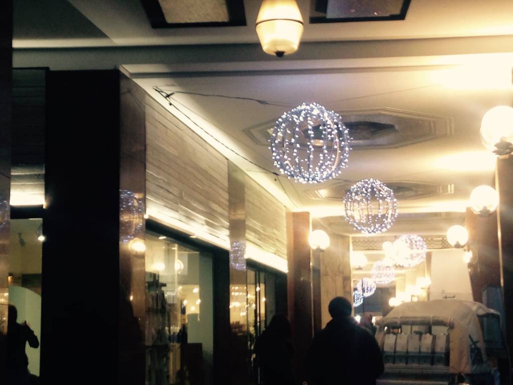 Galleria Manzoni illuminazione Natale