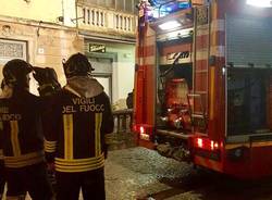 incendio in una cucina laveno mombello