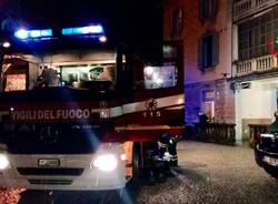 incendio in una cucina laveno mombello