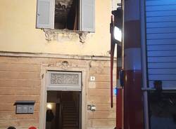 incendio in una cucina laveno mombello