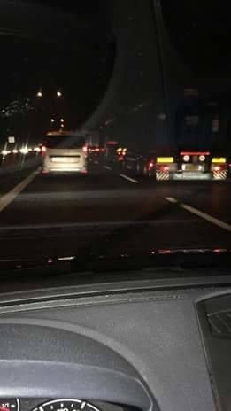 Incidente all'alba sulla 336, lunghe code