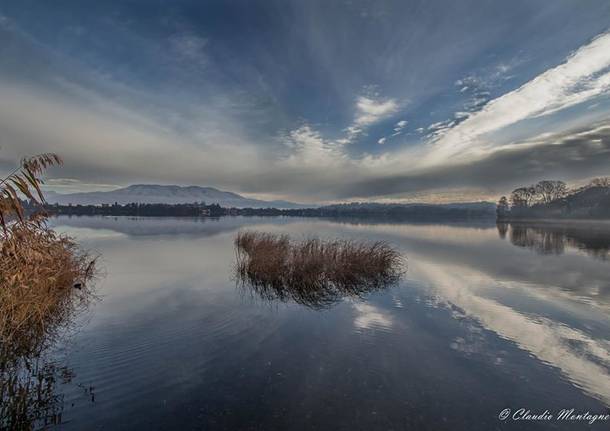 L’inverno al lago di Monate