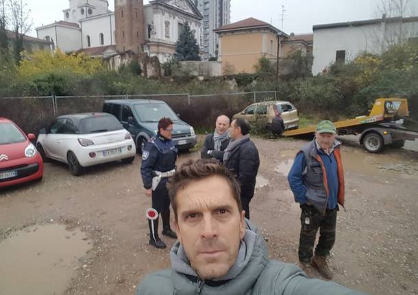 lavori parcheggio san michele busto arsizio max rogora