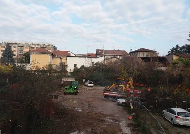 lavori parcheggio san michele busto arsizio