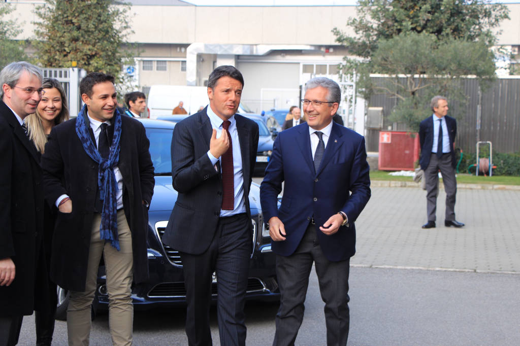 Matteo Renzi a Saronno