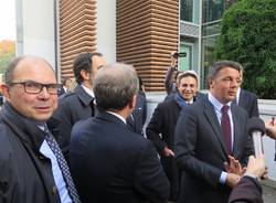 Matteo Renzi alla Yamamay di Gallarate