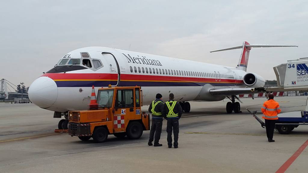 MD82 Meridiana  Malpensa