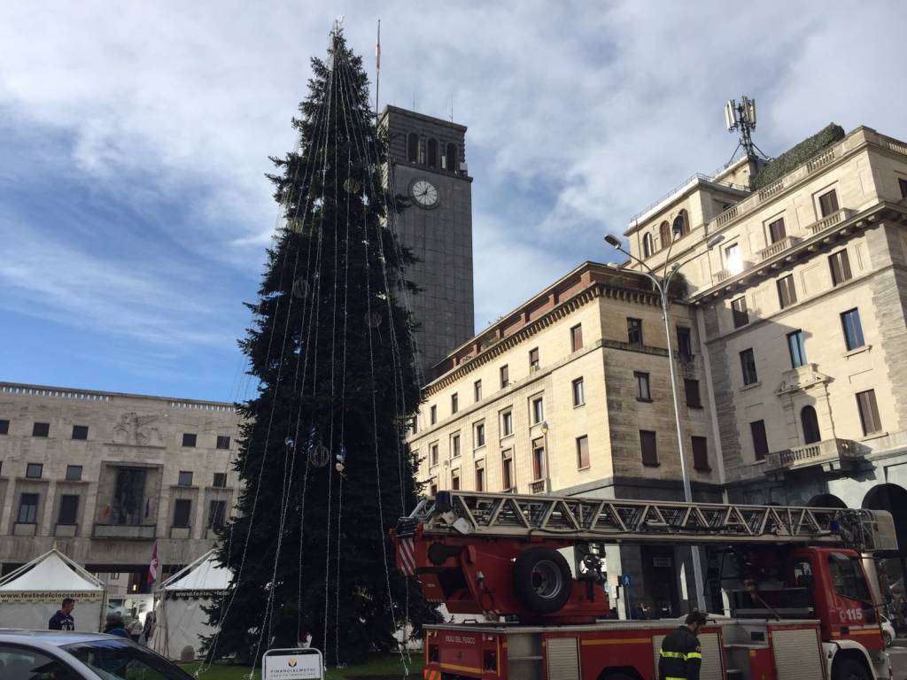 Natale in centro, i preparativi