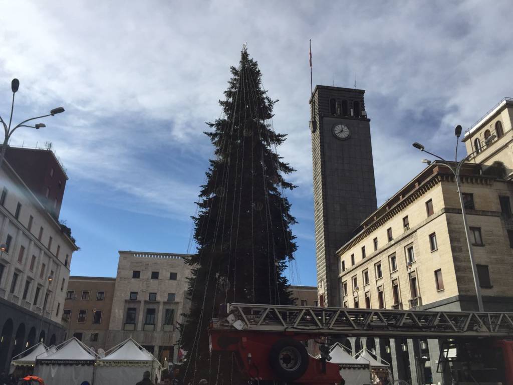 Natale in centro, i preparativi