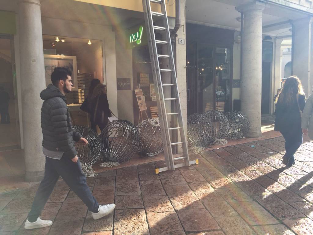 Natale in centro, i preparativi