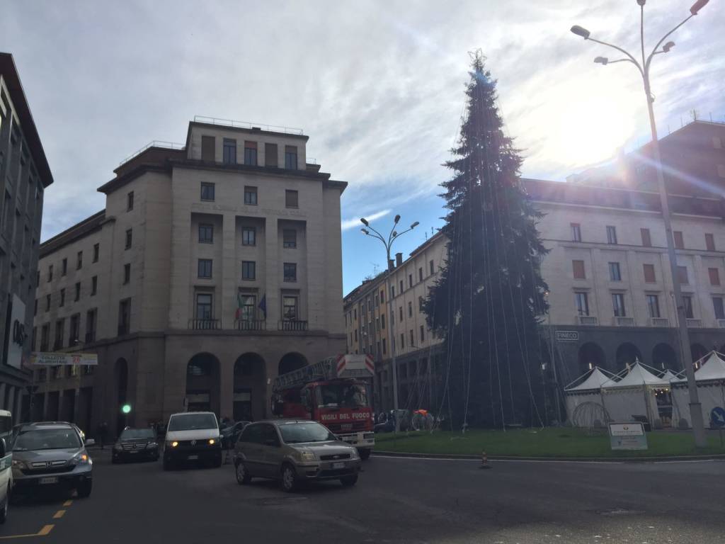 Natale in centro, i preparativi