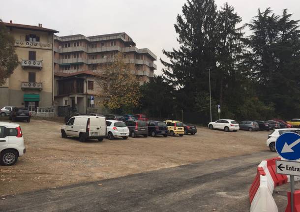 Il nuovo parcheggio in via Del Ponte
