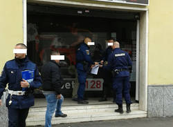 polizia locale rho sequestro sala scommesse