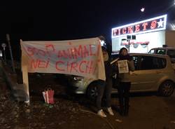 protesta contro il circo 