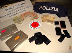 sequestro cocaina polizia busto arsizio