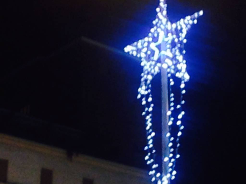 Si accende l'albero di Natale in piazza Monte Grappa a Varese